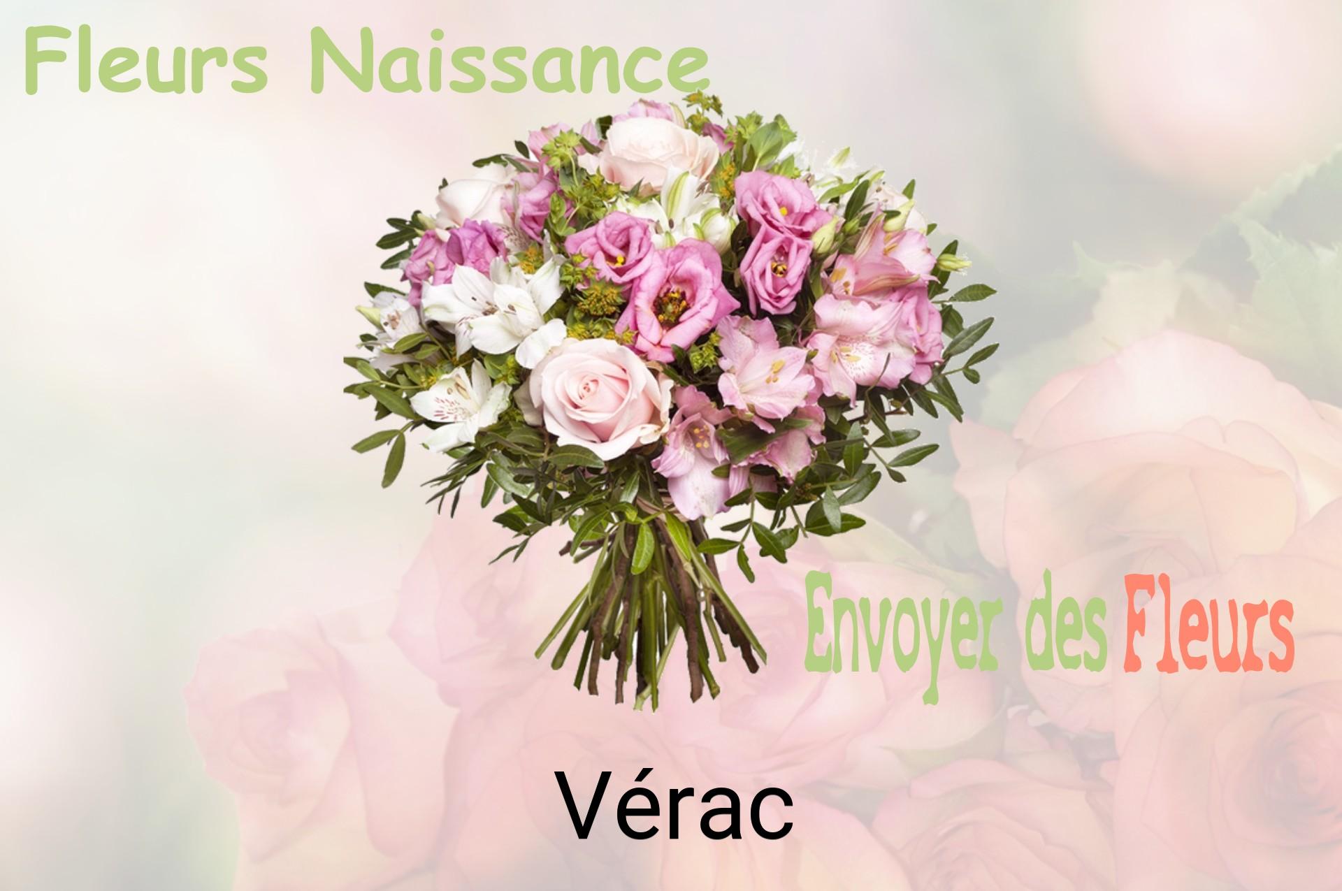Bouquet de fleurs de naissance livré à Vérac