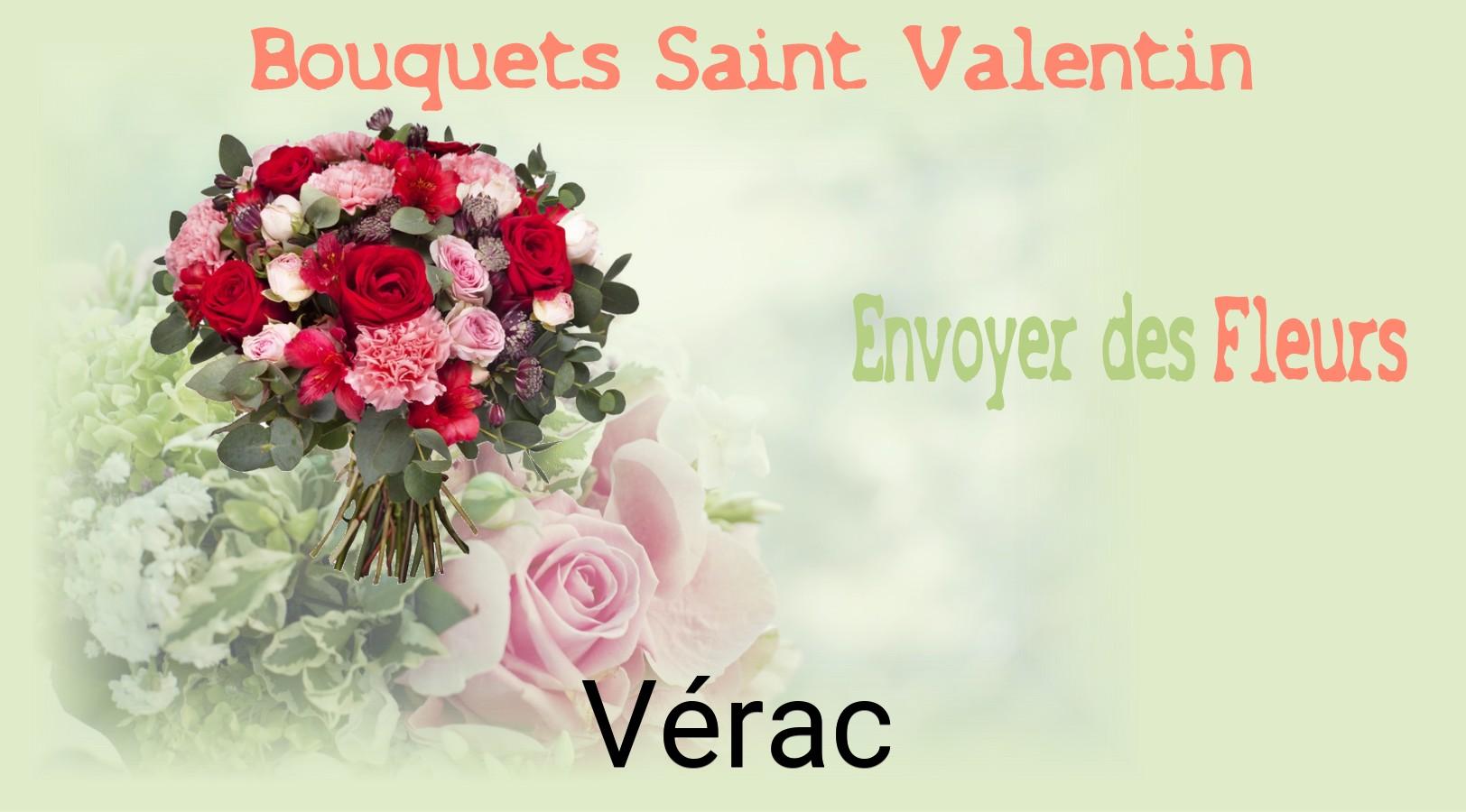 Roses de Saint-Valentin livrées à Vérac
